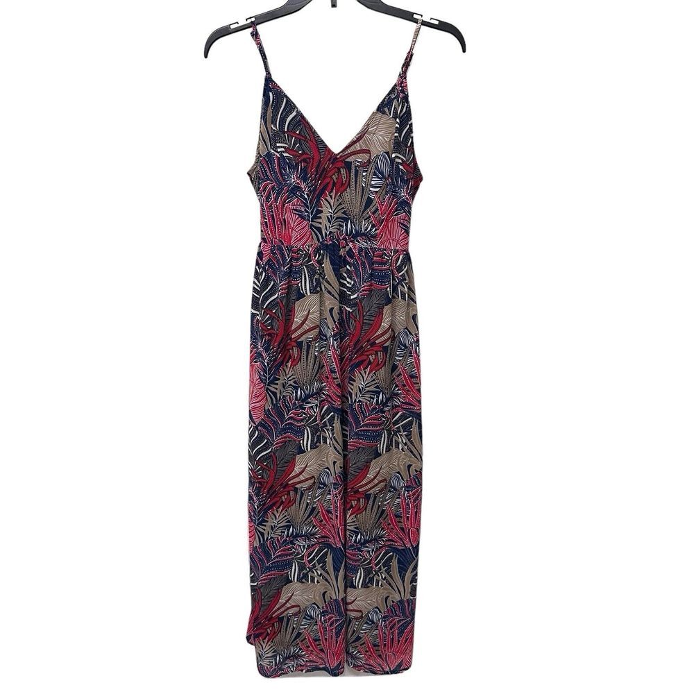 Japna Women's Size Small‎ Maxi Colorful Floral Summer Dress